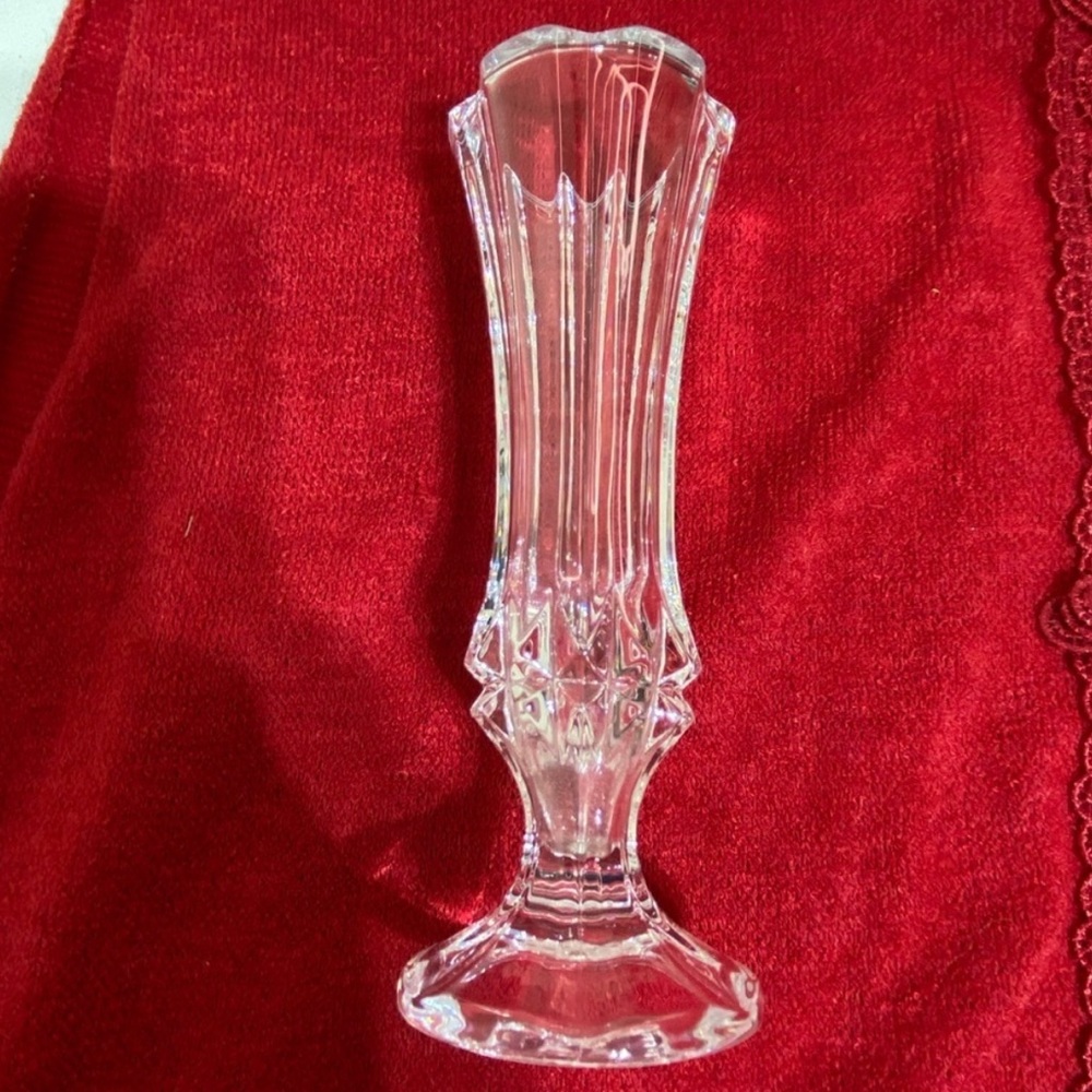 Cristal D’Arques France Bud Vase Home Decor 7”
